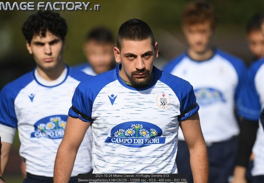 2021-10-24 Milano Classic XV-Rugby Sondrio (0-41)